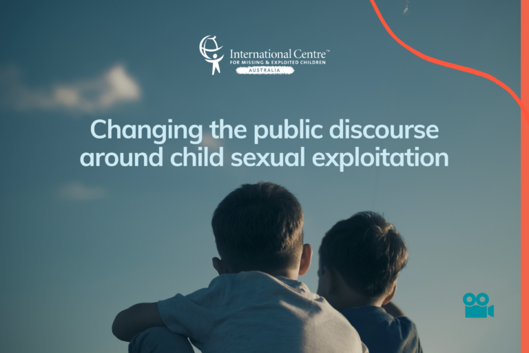 Changing the public discourse around child sexual exploitation