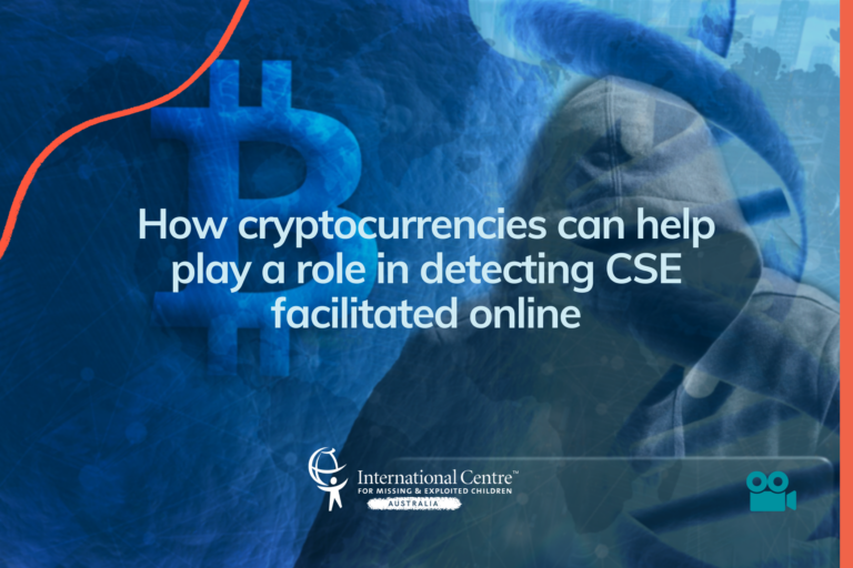 How cryptocurrencies can help play a role in detecting CSE facilitated online